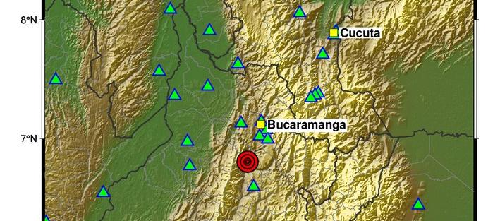 Un sismo de magnitud 5.0 sacude la cordillera y estremece la calma en Santander