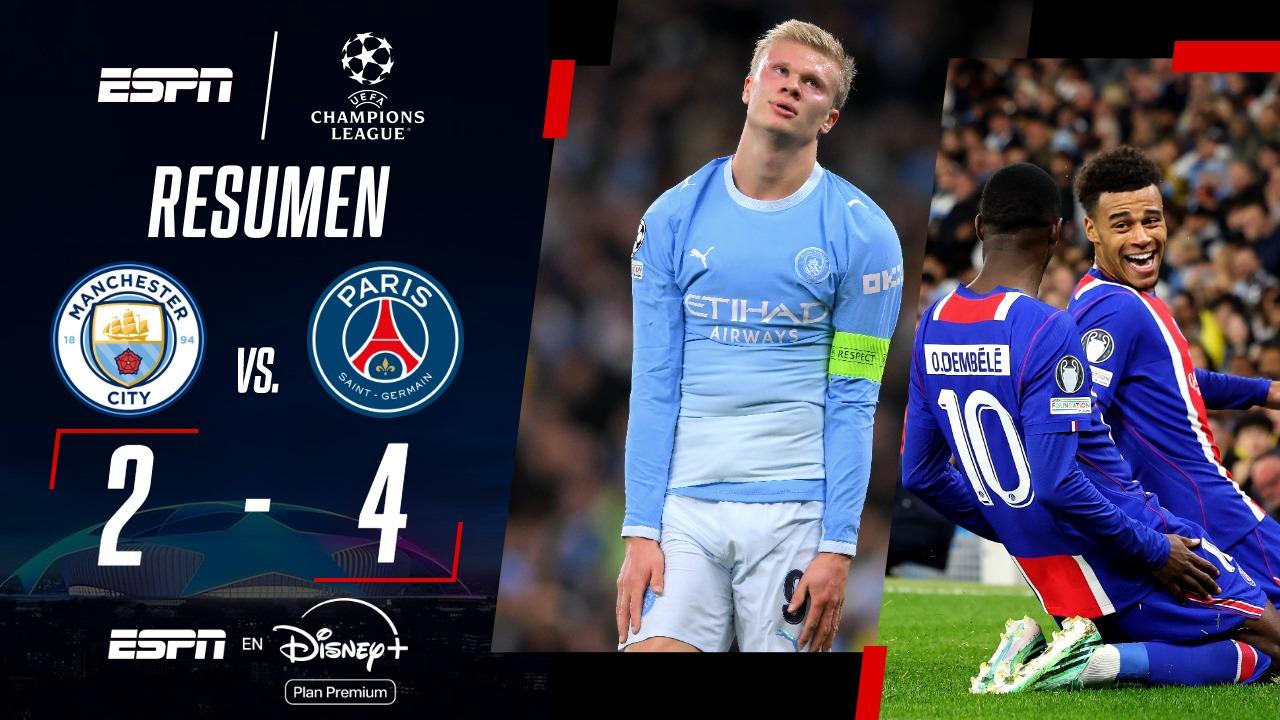 París impone su jerarquía en una noche de redención europea ante el City
