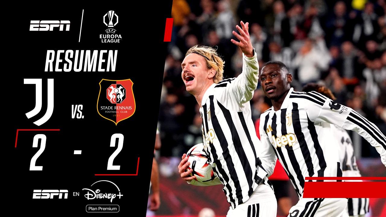 Woltemade salvó a Juventus en el 2-2 ante Rennes