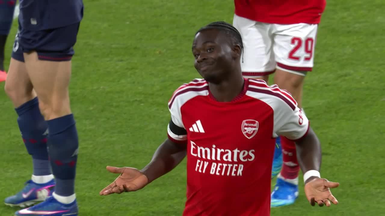 ¡Zurdazo de calidad y golazo de Saka para definir el partido!
